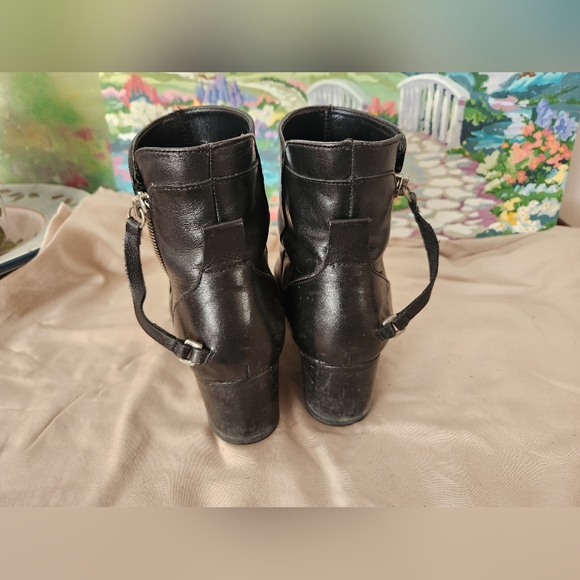 Zara leather ankle boots - Picture 4 of 6